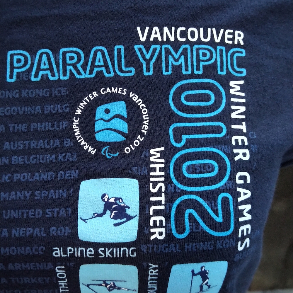 2010 Vancouver Paralympics Ladies T-Shirt L